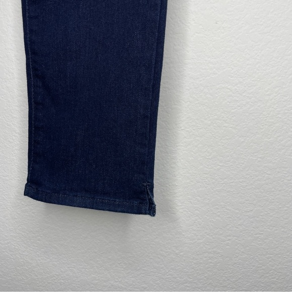 NYDJ Alina Pull On Ankle Dark Wash Stretch Jeans Lift Tuck - Picture 3 of 10